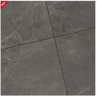 Afbeelding van Keramische tuintegel Marmo Antracite 80x80x2cm