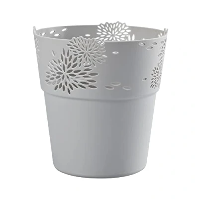 Afbeelding van VERDENIA Aster 20527 plantenbak licht, kunststof, 13 cm, grijs