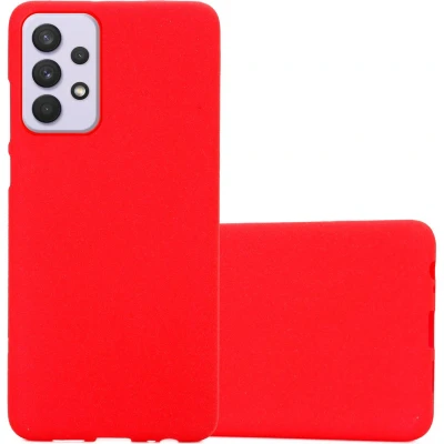 Afbeelding van Cadorabo Hoesje geschikt voor Samsung Galaxy A33 5G in FROST ROOD Beschermhoes gemaakt van flexibel TPU silicone Case Cover