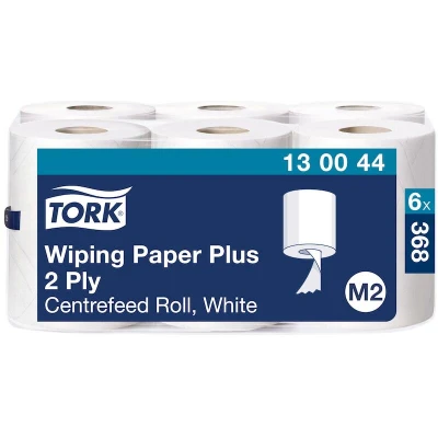 Afbeelding van Poetspapier tork wiping plus m2 centerfeed 130044 Pak a 6 rol