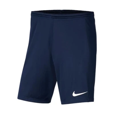 Afbeelding van Nike Performance Fussball Drifit PARK Korte broeken voor kinderen, Maat: 116 128, Midnight navy / white