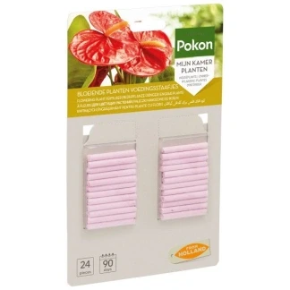 Afbeelding van Bloeiende kamerplanten voeding Pokon 24 stuks (Staafjes)