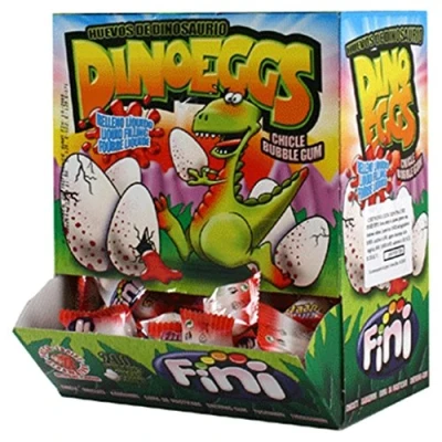 Afbeelding van Fini Dino Eggs Gum 200 Stuks