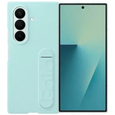 Afbeelding van Samsung Galaxy Z Fold 7 Hoesje Silicone Case Lichtblauw