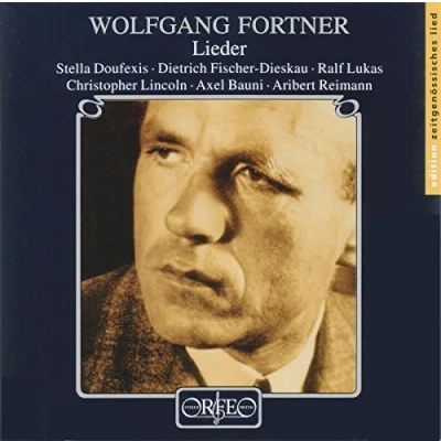 Afbeelding van Ralf Lukas, Christopher Lincoln, Stella Doufexis, Dietrich Fischer Dieskau, Axel Bauni, Aribert Reimann Fortner: Lieder (CD)