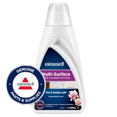 Afbeelding van BISSELL Multi Surface Vloerreinigingsmiddel Schoonmaakmiddel voor Harde Vloeren &amp; Tapijt* Vlekkenverwijderaar CrossWave, SpinWave HydroWave Vloerreinigers Schoonmaakmiddelen in Huishouding Frisse Geur 1 Liter Vlekkenreiniger 1789L