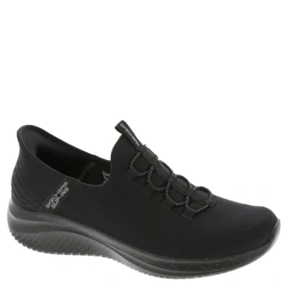 Afbeelding van Skechers Ultra Flex 3.0 Right Away Slip ins 232452 BBK, Mannen, Zwart, Sneakers,Sportschoenen, maat: 47,5