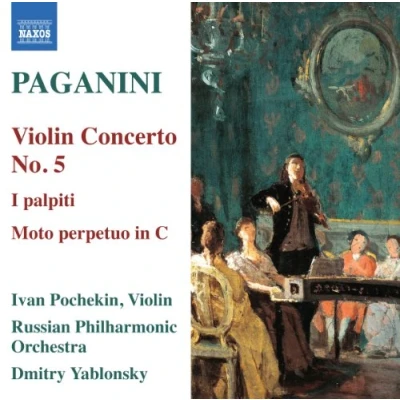 Afbeelding van Ivan Pockekin, Russian Philharmonic Orchestra , Dmitry Yablonsky Paganini: Violin Concerto No.5 (CD)