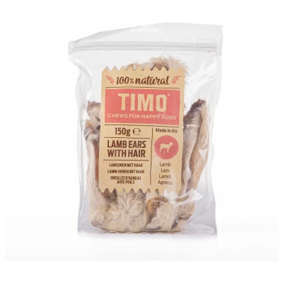 Afbeelding van Timo Lamsoren Met Haar Hondensnacks Lam 150 g