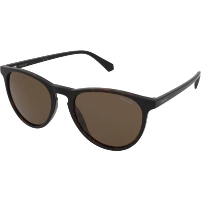 Afbeelding van Polaroid unisex Brillen Zonnebrillen Bruin One Size