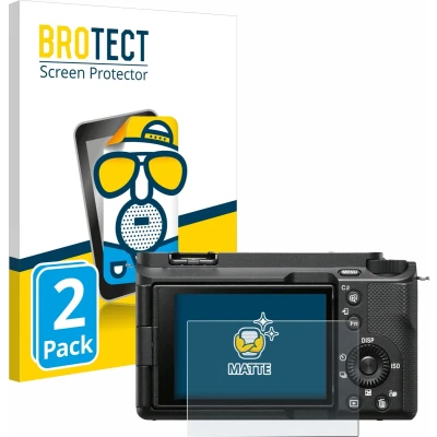 Afbeelding van BROTECT Screenprotector voor Sony Alpha ZV E1 Folie Beschermfolie matte (2 Stuks)