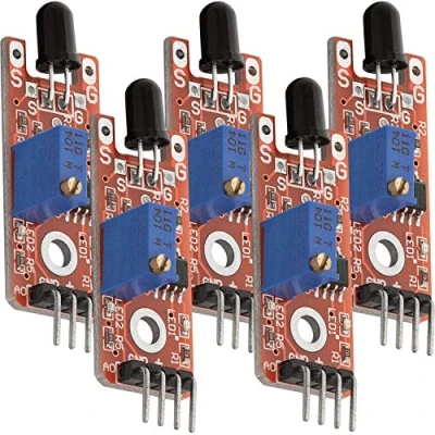 Afbeelding van AZDelivery 5 x Vlammensensor KY 026 Module Branddetector compatibel met Arduino Inclusief E Book!