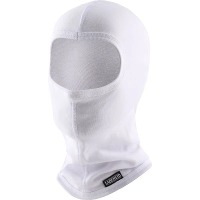 Afbeelding van Ladeheid Balaclava Helmmuts Winter Muts Face Mask Katoen LA LA40 142 BA Wit Eén maat voor iedereen