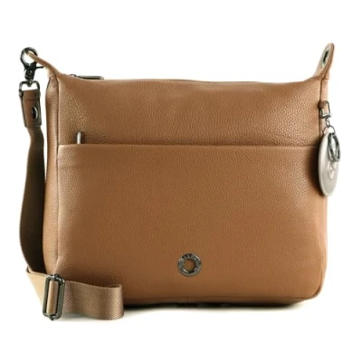 Afbeelding van MANDARINA DUCK Leren Schoudertas Mellow Leather Crossover Indian Tan Bruine