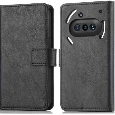 Afbeelding van imoshion Luxe Bookcase voor de Nothing Phone (3a) Zwart