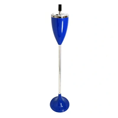 Afbeelding van Starlet24 Vrijstaande asbak voor binnen en buiten, 70 cm, blauw