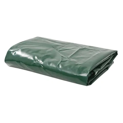 Afbeelding van vidaXL Dekzeil, 650 g/m², waterdicht, uv bescherming, anti scheurbestendig, met versterkte metalen ogen, pvc coating, afdekzeil, 6 x 8 m, groen