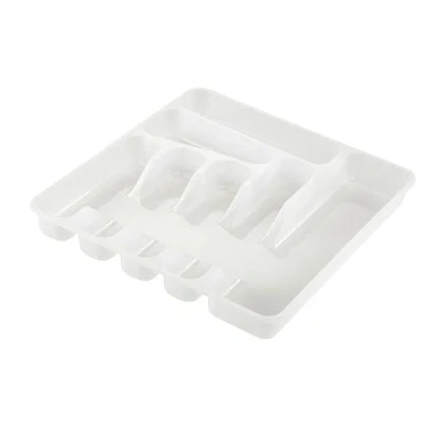 Afbeelding van Bestekbak Gesloten 7 Vaks Pablo 39x37x5 Transparant Keeeper 10163