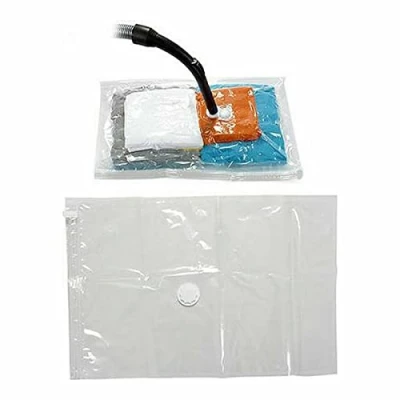Afbeelding van Vacuüm zakken 60 x 80 cm Transparant Plastic (12 Stuks)