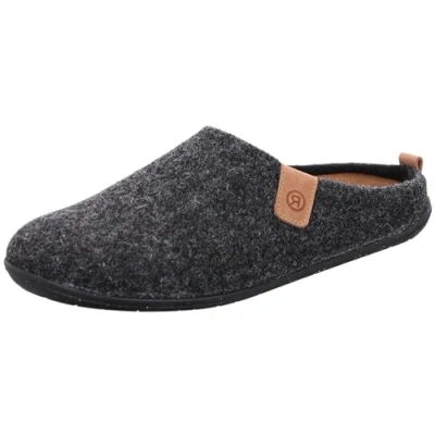 Afbeelding van Rohde Tivoli h, herenpantoffels, antraciet 82, 41 EU breed, 82