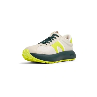 Afbeelding van Camper Pelotas Athens Sneakers laag, Dames, Maat: 37, Lt. pastel grey Textiel