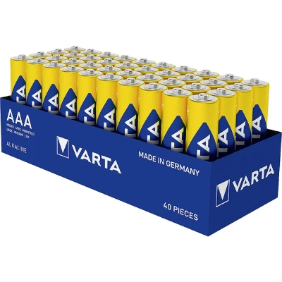 Afbeelding van AAA batterij (potlood) Varta LONGLIFE Power Tray 40 Alkaline 1.5 V stuk(s)