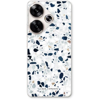 Afbeelding van Case Company® hoesje geschikt voor Xiaomi Poco F6 Terrazzo N1 Soft Cover Telefoonhoesje Bescherming aan alle Kanten en Schermrand