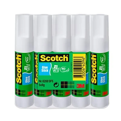 Afbeelding van Scotch plakstift 8 g, pak van 5 stiften