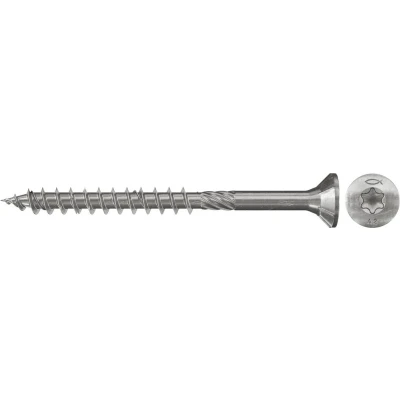 Afbeelding van Fischer 657057 Spaanplaatschroeven 4.5 mm 40 Binnen T, Interne vertanding, TX, Torx, T profiel RVS V2A Corrosiebestendig 200 stuk(s)