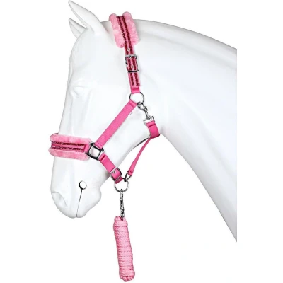 Afbeelding van Horka Halster Set Angel Roze Pony