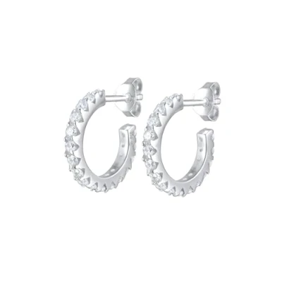 Afbeelding van Elli Funkelnd Oorbellen, Dames, Maat: One Size, Silber