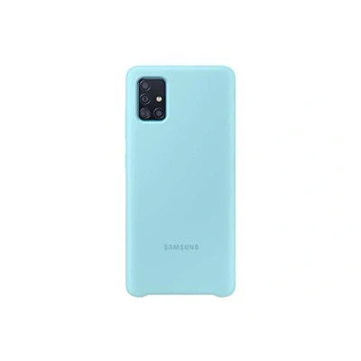 Afbeelding van Galaxy A51 Siliconen Hoesje EF PA515 Blauw Samsung Smartphone Hoesjes Geen Verzendkosten &amp; Morgen In Huis