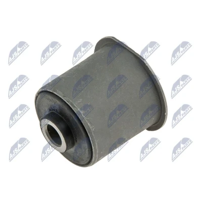 Afbeelding van NTY ZTT CH 009A Draagarmrubbers Achteras, Onder, Voor, Achteras links, rechts Rubber Rubbermetaallager voor enkelvoudigedraagarm