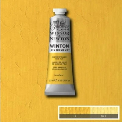 Afbeelding van Winton olieverf 37 ml Cadmium Yellow Pale Hue