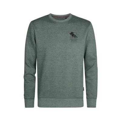 Afbeelding van Petrol Industries Telluride Sweater, Heren, Maat: Small, Pale aqua