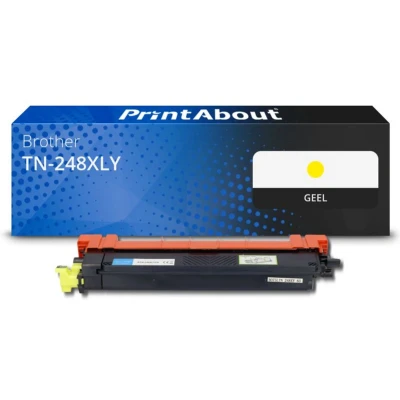 Afbeelding van Huismerk Brother TN 248XLY Toner Geel Hoge capaciteit