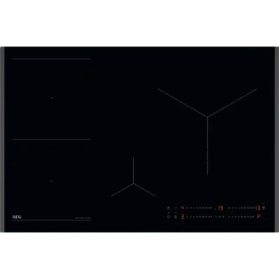Afbeelding van AEG TO84IU0FFB 6000 Bridge Inbouw Inductiekookplaat Zwart Inductie kookplaat Nisbreedte 75 cm Breedte 78