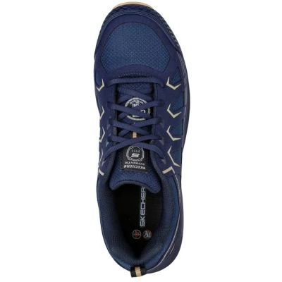 Afbeelding van Skechers Malad II Esd veiligheidsschoen composiet voor heren, Navy Blauw