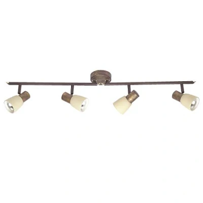Afbeelding van Brilliant Luca 35832/56 Plafondspot LED E14 160 W Koper, Champagne