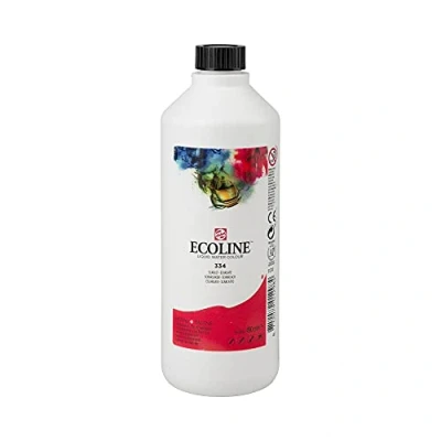 Afbeelding van Royal Talens Ecoline 11723340 fles van 490 ml, scharlakenrood