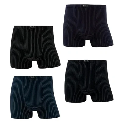Afbeelding van Set van 4 boxershorts voor heren, zacht en ademend, viscose bamboe, grote maat, meerkleurig. 2.