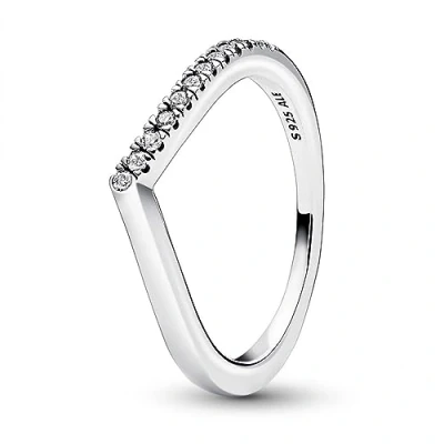 Afbeelding van Pandora Damesring 925 sterling zilver 192394C01, Kubieke zirkonia