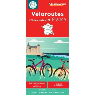 Image de Carte Nationale Véloroutes &amp; voies vertes en France