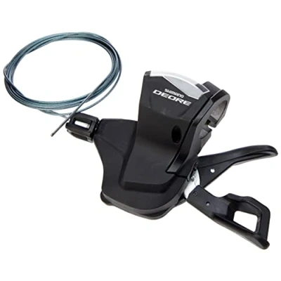 Afbeelding van Shimano Deore MTB SL M6000 Schakelhendel 2/3 speed, met optische versnellingsindicator, zwart