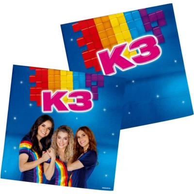 Afbeelding van K3 servetten 33x33cm 20 stuks