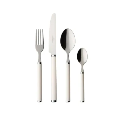 Afbeelding van Villeroy &amp; Boch Bestekset Play! White Pearl 24 delig