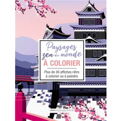 Image de Paysages zen du monde à colorier