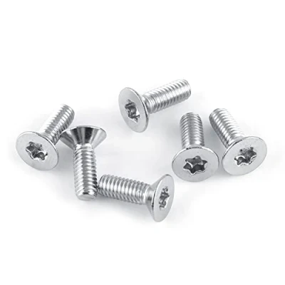 Afbeelding van Kadimendium M4 platte kop schroeven roestvrij staal (M4 x 10 mm) 50 stuks