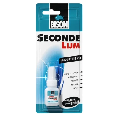 Afbeelding van Bison Industrie secondelijm 7.5gr
