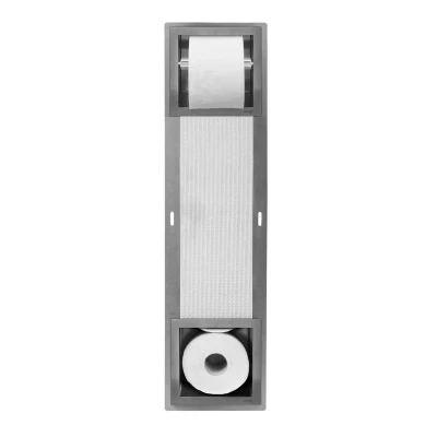 Afbeelding van Looox Special closetrolhouder roestvaststaal (rvs) CL5